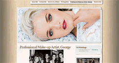 Desktop Screenshot of makeupbywilna.co.za